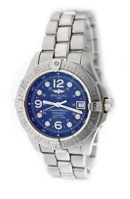 Breitling Superocean Colt A17360 42mm Steel Blue Dial Automatic Watch - Image 1 of 4