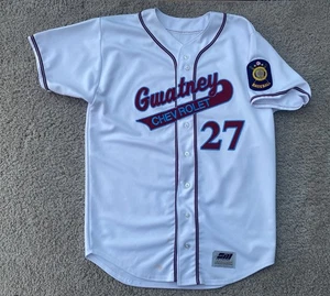 VINTAGE SM Athletics Baseball Jersey Size XL Chevrolet American Legion Baseball - Picture 1 of 9