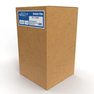 Stretch Film Machine Bundling - Clear, 20" x 5000ft, 80 Gauge, 1 Pack, Indust... - Picture 1 of 8