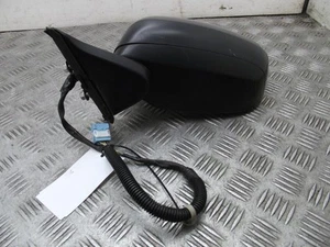 Espejo retrovisor puerta eléctrico Honda Jazz pasajero izquierdo N/S negro MK3 2007-2015N - Imagen 1 de 8