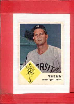 1963 Fleer #14 Frank Lary VG/EX Very Good/Excellent Tigers ID:67779 - Image 1 of 2