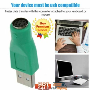 USB to Adapter USB Male to 6Pin Female Keyboard Head Conversion Mouse 2024 - Bild 1 von 8
