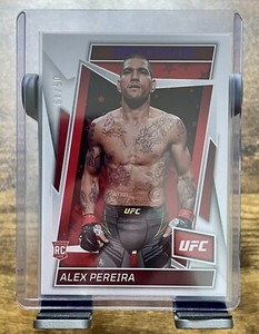 2023 Chronicles Rookies & Stars UFC Alex Pereira /49 Purple Rookie RC #181