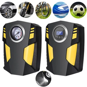 Car Air Tire Pump Inflator Compressor Digital Electric Auto Portable 150PSI 12V - Picture 1 of 14