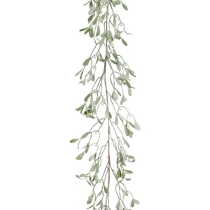 6ft Artificial Mistletoe Garland with Frosted Effect - Picture 1 of 1
