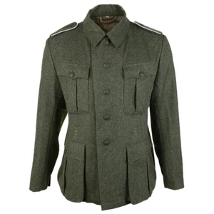 WW2 German Army M40 Field Grey Wool Tunic - Premium - Picture 1 of 8