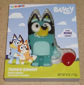 Bluey Jumbo Gummy with Bonus Balloon Gummy EXP 6/26 - Picture 1 of 4