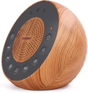 Weiße Rauschmaschine mit 31 beruhigenden Klängen 5 W lauter Stereo-Sound, automatischer Ausschalt-Timer - Bild 1 von 9