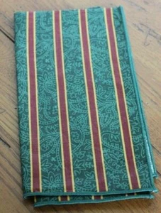 1 Longaberger Imperial Stripe Fabric Napkin 16.75'' - Picture 1 of 1