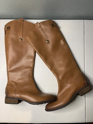 Sam Edelman Women's Brown  "Penny" Tall Leather Boot Size 8.5 M - Imagem 1 de 4