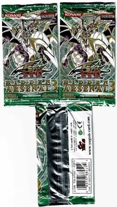 YUGIOH PACKS " HIDDEN ARSENAL 3 1ST ED " 3 PACK LOT NICE 5 CARDS PER PACK - Picture 1 of 1