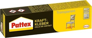 Pattex Kraftkleber Transparent 125g Tube Kontaktkleber Flexibel Universal PXT2C - Bild 1 von 2