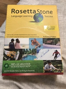 Rosetta Stone 3 for PC, Mac - Picture 1 of 5