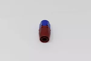 6 AN Straight Billet Swivel Seal Braided Steel Hose End Fitting Oil/Fuel/Water - Bild 1 von 2