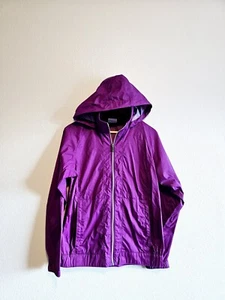 Columbia Rain to Fame Women’s Size Small Purple Waterproof Hooded Jacket - Picture 1 of 9