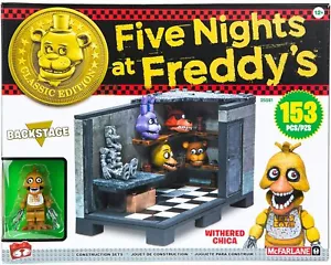 McFarlane Toys Five Nights at Freddy's Backstage Set - Edizione Classica - Foto 1 di 11