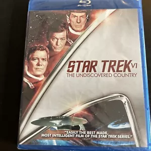 STAR TREK vl: THE UNDISCOVERED COUNTRY- Sealed Blu Ray Movies - Picture 1 of 6
