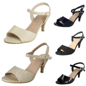 Zapatos formales con hebilla para dama F1R2114 de Anne Michelle precio de venta al por menor 26,99 GBP - Imagen 1 de 17