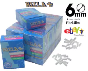 FILTRI RIZLA SLIM 6mm SPUGNA FILTRE 20 SCATOLE DA 150 FILTRINI - Picture 1 of 1