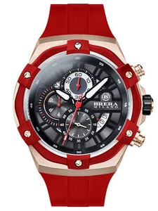 *NEW IN BOX* Brera Milano Supersportivo EVO Chronograph BMSSQC4502B Mens Watch - Picture 1 of 1