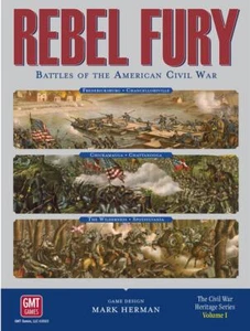 GMT Games Rebel Fury: Six Battles f/t Campaigns of Chancellorsville+Chickamauga - Picture 1 of 7