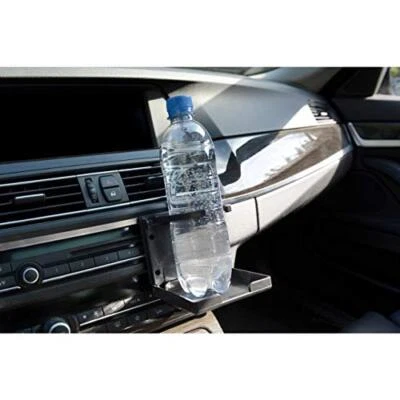 Cartrend 10463   Portabicchieri Pieghevole per Auto, con Morsetto, Colore: Nero - Immagine 1 di 3