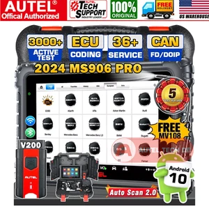 2024 Autel MaxiSys MS906 Pro Coding Diagnostic Scanner Full Bidirectional Tool - Picture 1 of 16