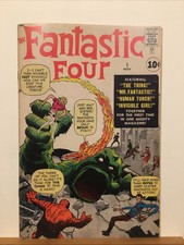 Fantastic Four 1 1961 Apparent High Grade Marvel Key
