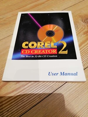 Corel 2 CD Creator - Anleitung / User Manual - 1995 - Bild 1 von 4