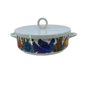 villeroy & boch "acapulco" small covered casserole dish with handles vintage - Picture 1 of 7