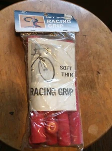 NEW UNOPENED SEALED PACK - Soft Thin Racing Grips - Free Shipping - Picture 1 of 4