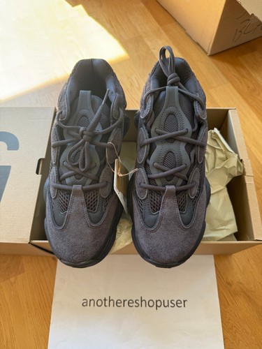 Taglia UK 9.5 Yeezy Boost 500 Utility Nero
