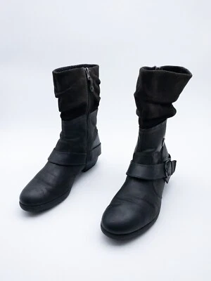 VADO Botas Para Niños Botines Biker Negros Talla 39 EU Art 23790-98 - Imagen 1 de 3