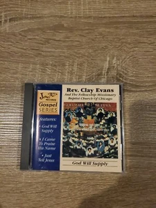 REV CLAY EVANS - God Will Supply CD - Picture 1 of 3