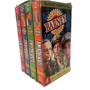 The Best of Barney The Andy Griffith Show Set Volumes 1-4 VHS - Picture 1 of 4