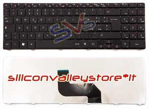 TASTIERA ITALIANA NERA PER GATEWAY NV-56 Series Notebooks - Foto 1 di 1