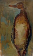 Maud Mariota Bosanquet (1923-2022) Oil painting, game bird, aging / hanging Duck