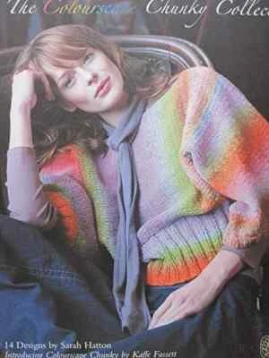 ROWAN THE COLOURSCAPE CHUNKY COLLECTION DESIGNER KNITTING PATTERNS SARAH HATTON - Image 1 of 4