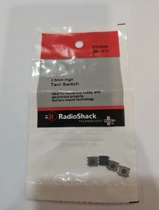 Radioshack SPST 2.5mm High Tact Switch 275-0004 2750004 NEW - Picture 1 of 2