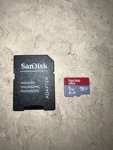 SanDisk Ultra 1TB Class 10 microSDXC UHS-I Memory Card - Photo 1 sur 1