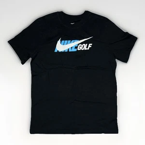 Camiseta Nike Nike Golf Dri Fit Para hombres Camiseta Gráfica Logo Swoosh Adulto Mediana - Imagen 1 de 4