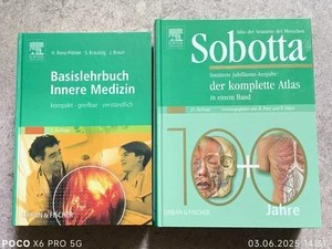 Medizinische Bücher fürs Studium/Sobotta Und Basislehrbuch  - Bild 1 von 2