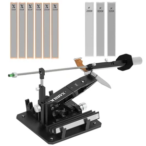 Messerschärfsystem GEN2 & 9 Stück Aluminiumbasis Diamant Messerschärfen S... - Bild 1 von 7
