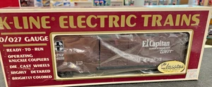K-Line K-64232 Santa Fe Classic Map Car No. 2 Car "O" and O27 NEW! - Picture 1 of 2