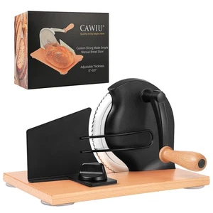 Verbesserte manuelle Brotschneidemaschine für hausgemachten Sauerteig, einstellbare Dicke Han... - Bild 1 von 7