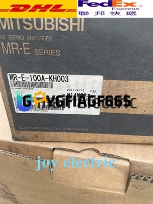 Brand New in box 1PC Mitsubishi AC Servo Amplifier MR-E100AKH003 MR-E-100A-KH003 - Image 1 of 4