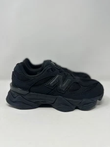 SZ 2 Y New Balance 9060 Triple BLACK/BLACK PS Pre School Kids New PC9060BB - Picture 1 of 6