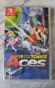 Mario Tennis Aces Nintendo Switch CIB | TESTED, PREOWNED with Box, Damaged Cover - Picture 1 of 7