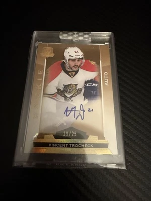 2014-15 The Cup Gold Spectrum #140 Vincent Trocheck RC AUTO /25 - RANGERS - Image 1 of 2
