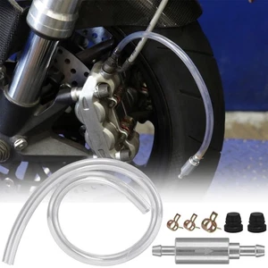 One-Way Brake Bleeder Hose with Check Valve -Comprehensive Kit for Easy Bleeding - Foto 1 di 10